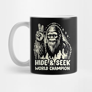 World Champion Bigfoot Vintage Design Mug